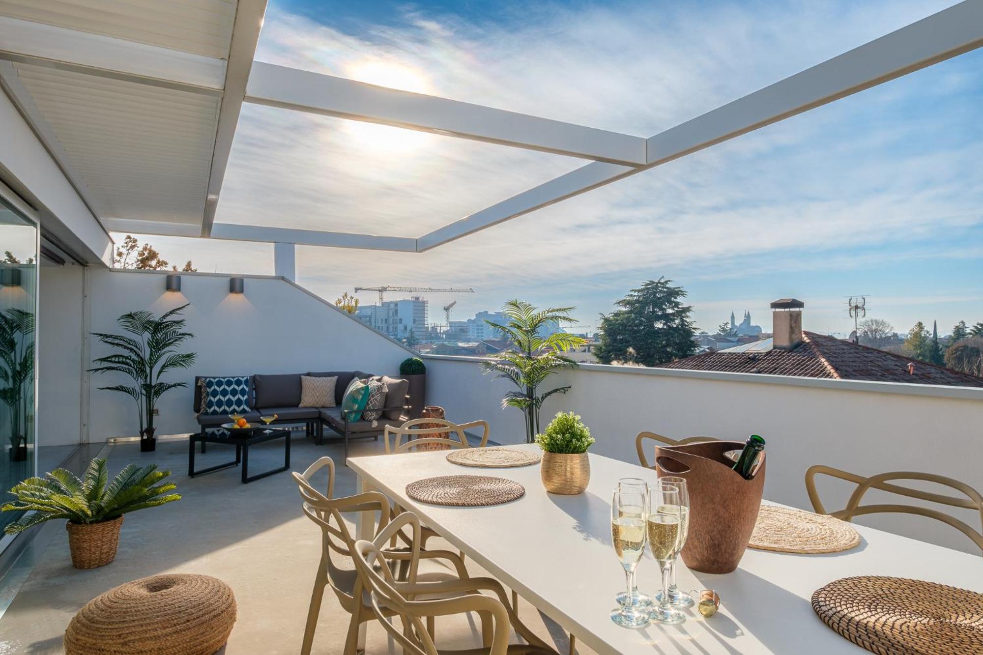 Padova Lux Attic Apartment Bagian luar foto